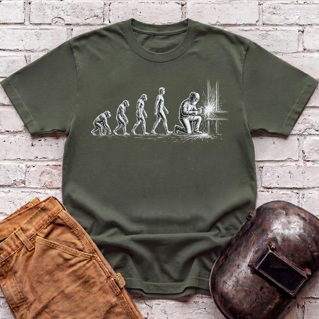 Welder evolution T-shirt
