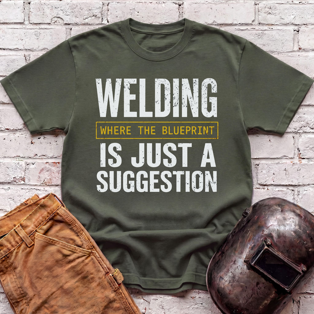 Blueprint Is Just a Suggestion T-shirt