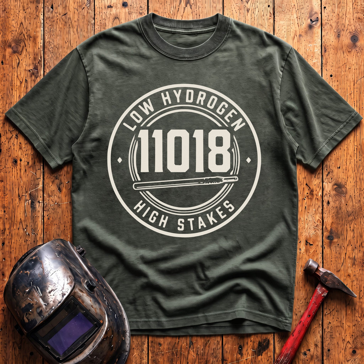 11018 Low Hydrogen High Stakes T-shirt