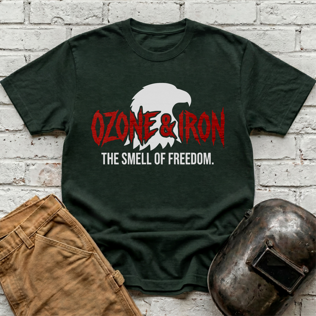 OZONE and IRON. The smell of FREEDOM T-shirt