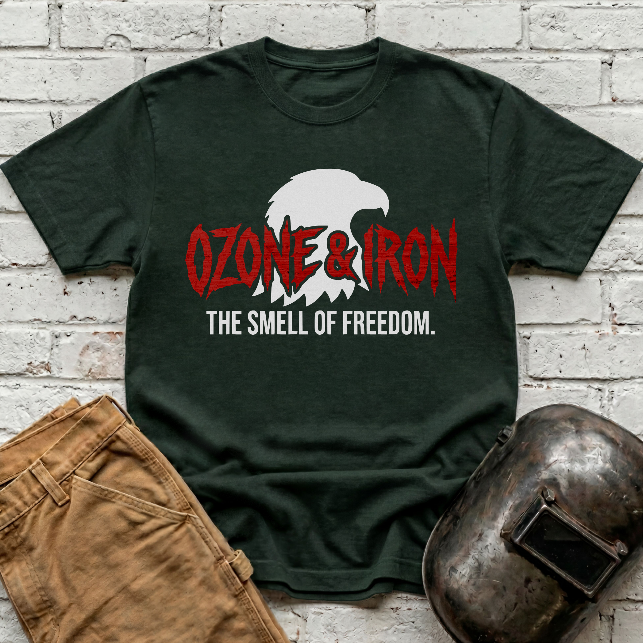 OZONE and IRON. The smell of FREEDOM T-shirt