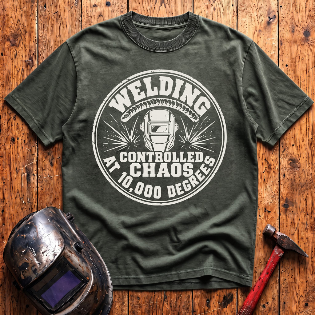 Controlled Chaos at 10'000 F T-shirt