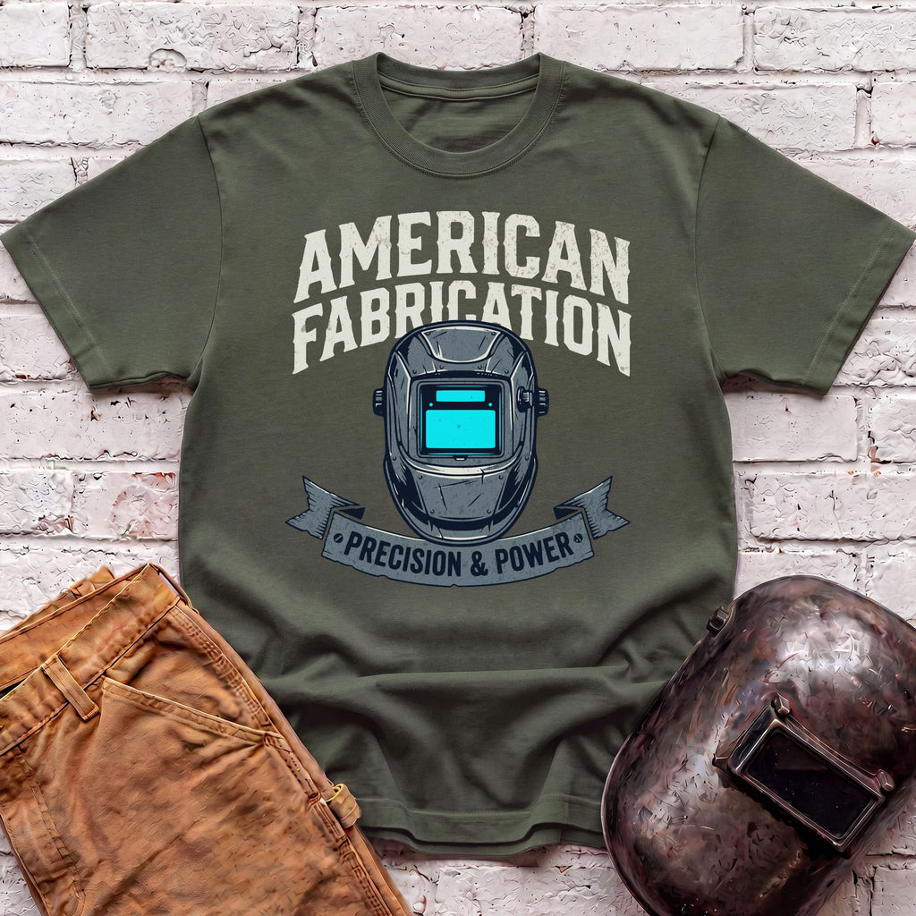 American Fabrication Precision & Power T-shirt