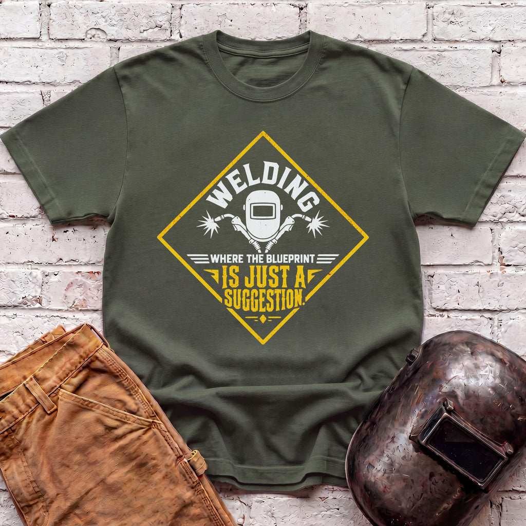 Blueprint Is Just a Suggestion T-shirt