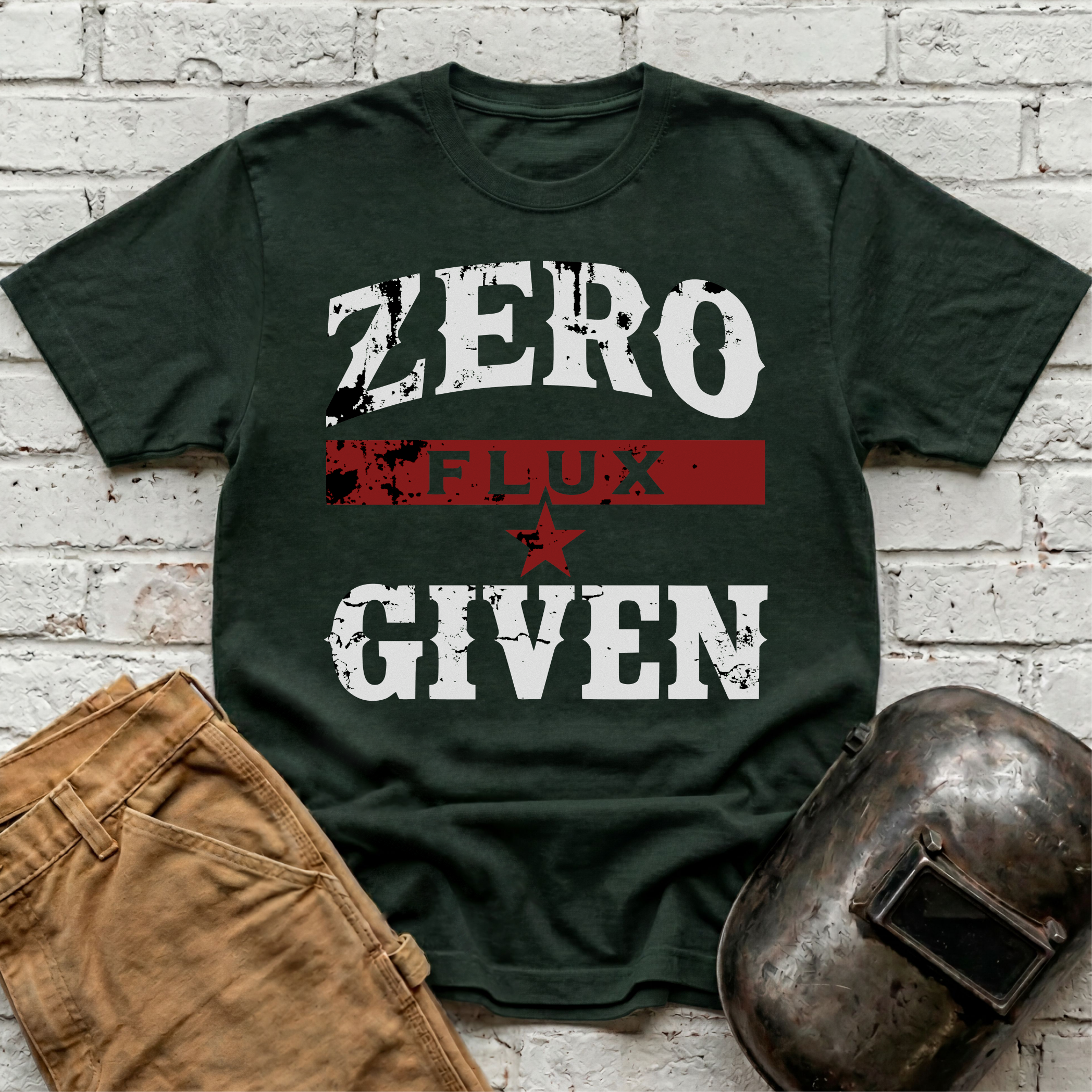 ZERO FLUX GIVEN Texas T-shirt