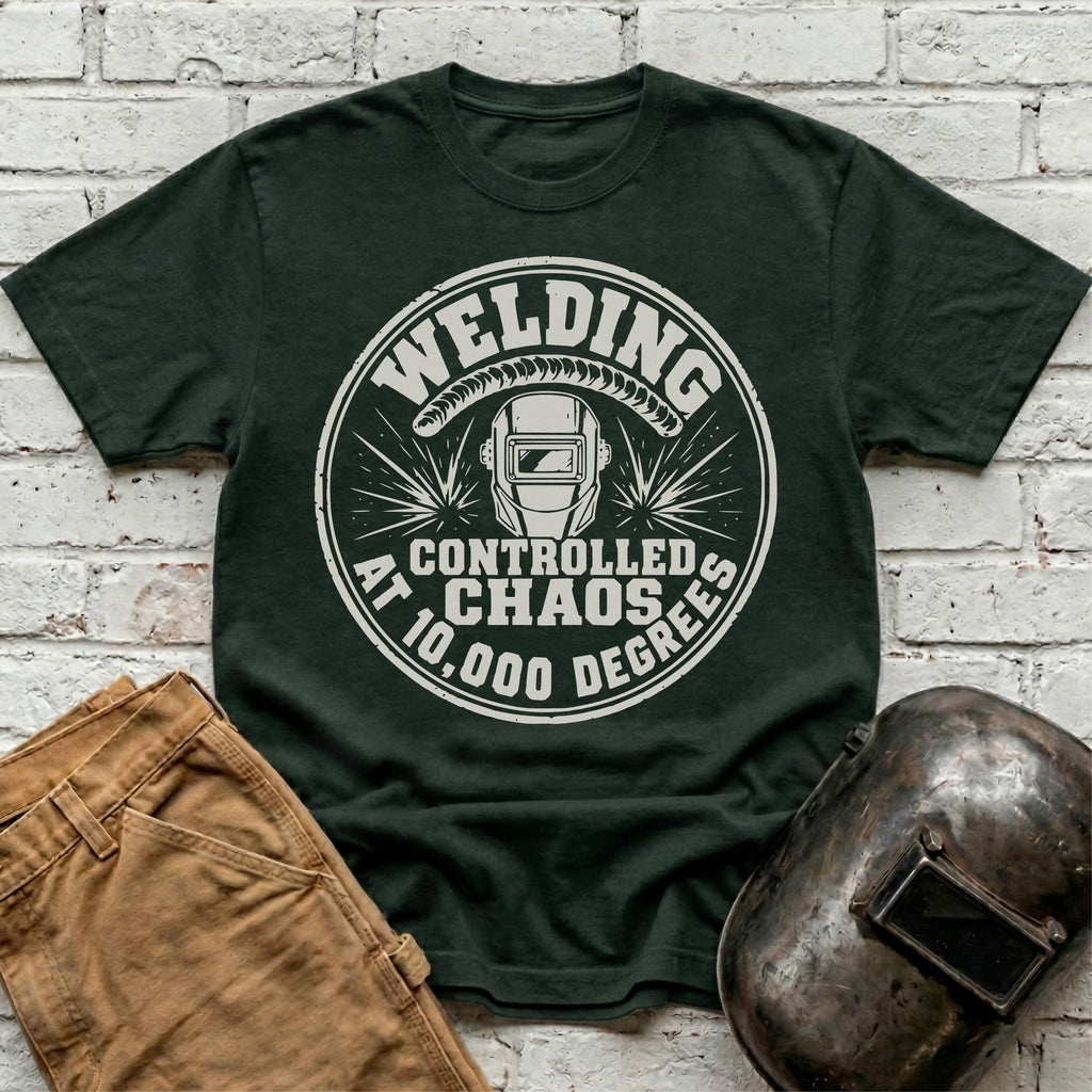 Controlled Chaos at 10'000 F T-shirt