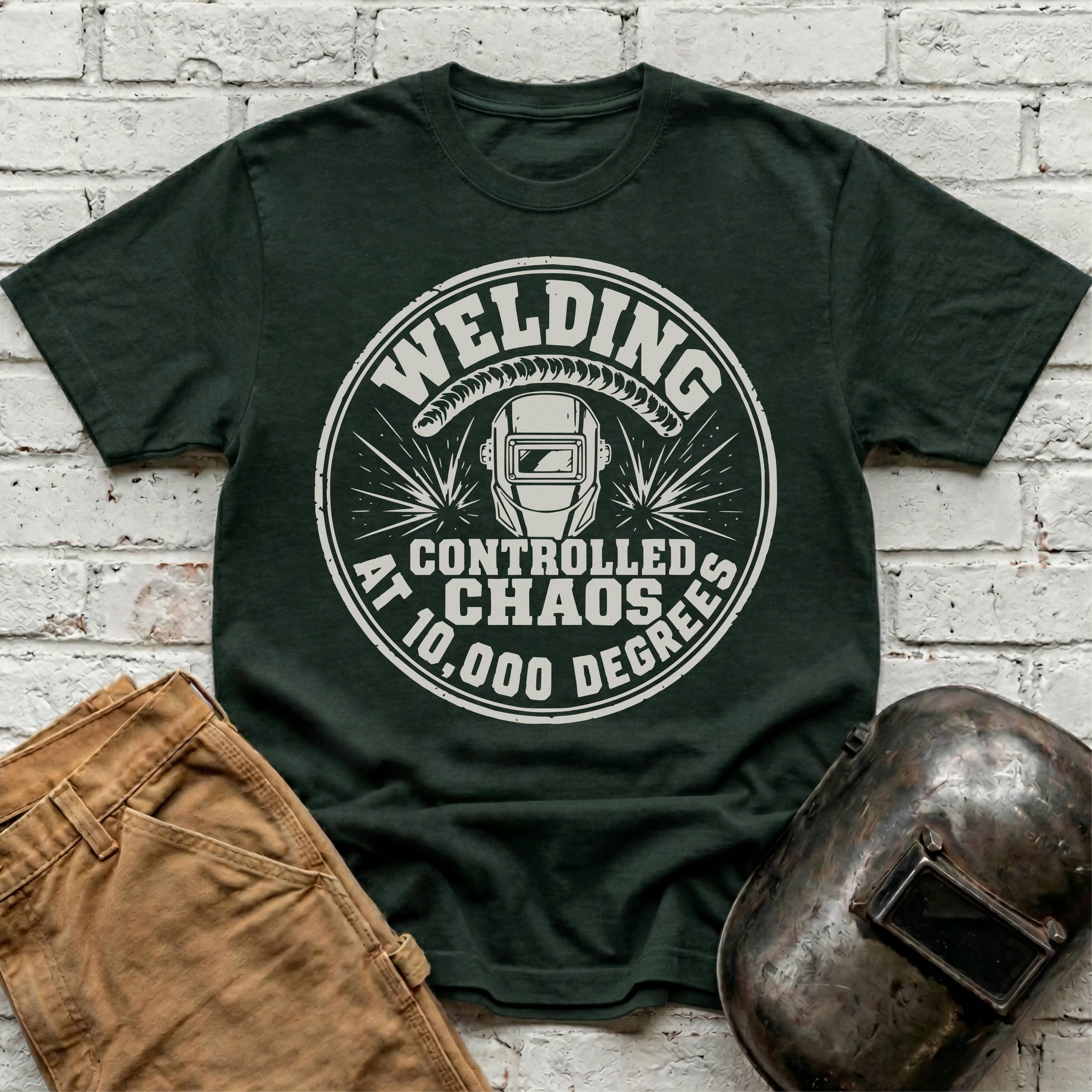 Controlled Chaos at 10'000 F T-shirt