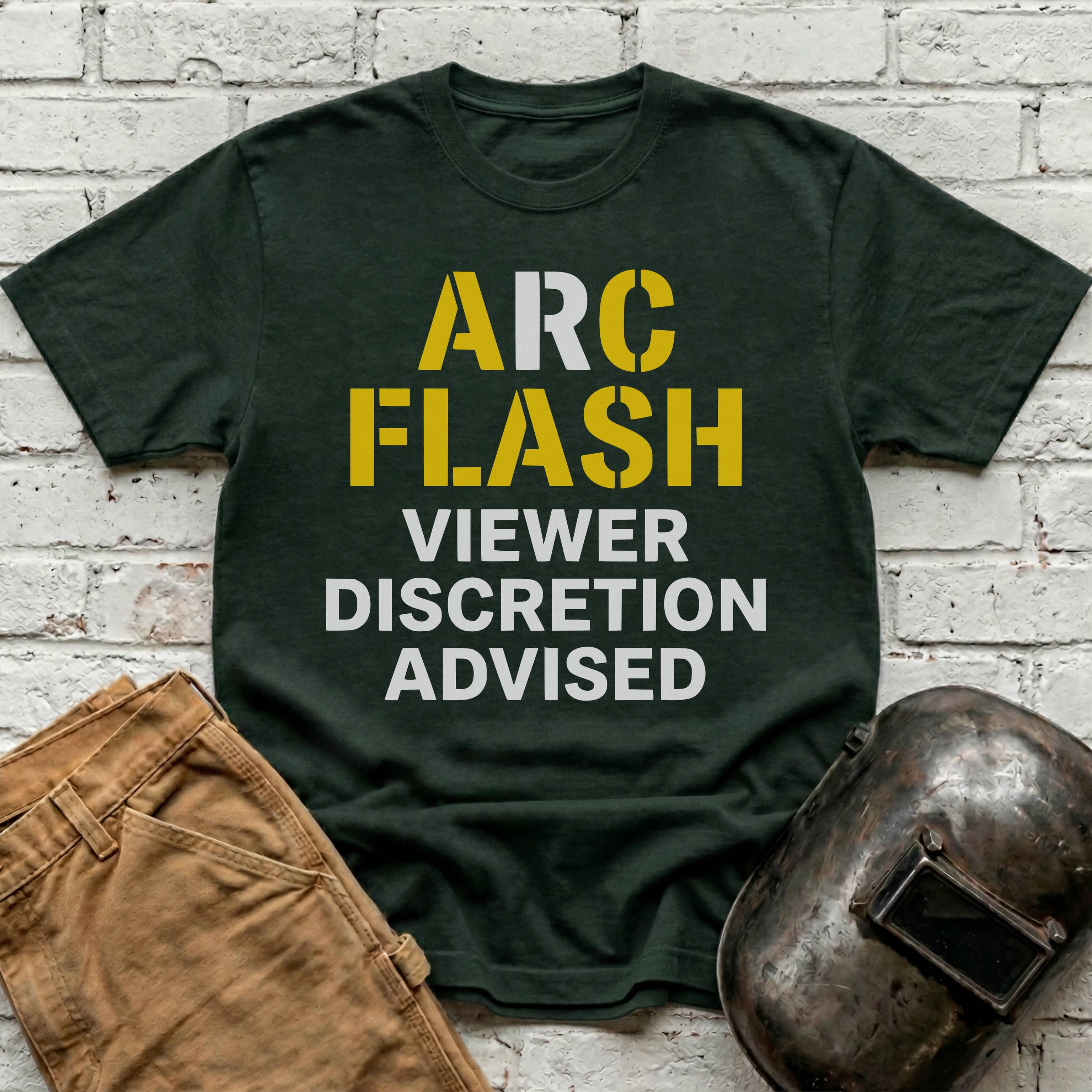 ARC FLASH Viewer Discretion Advised T-shirt