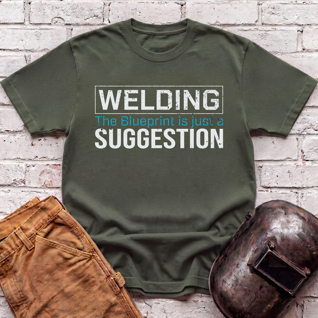 Blueprint Is Just a Suggestion T-shirt