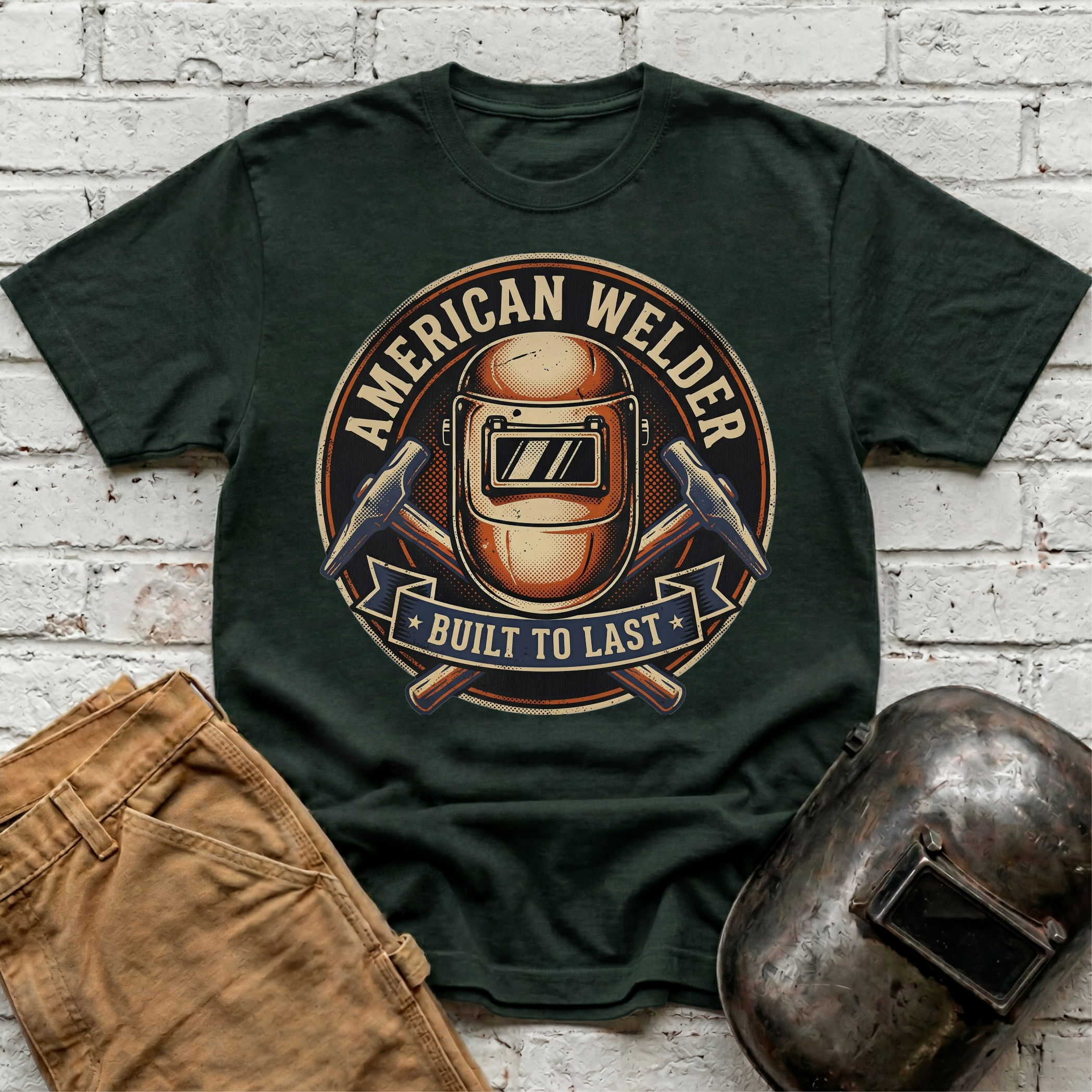 American Welder Build To Last T-shirt