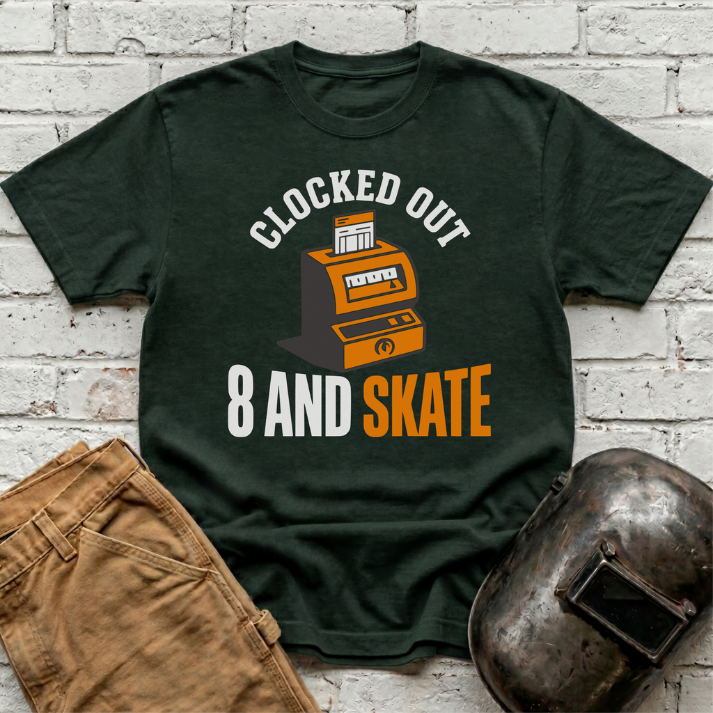 8 and SKATE T-shirt
