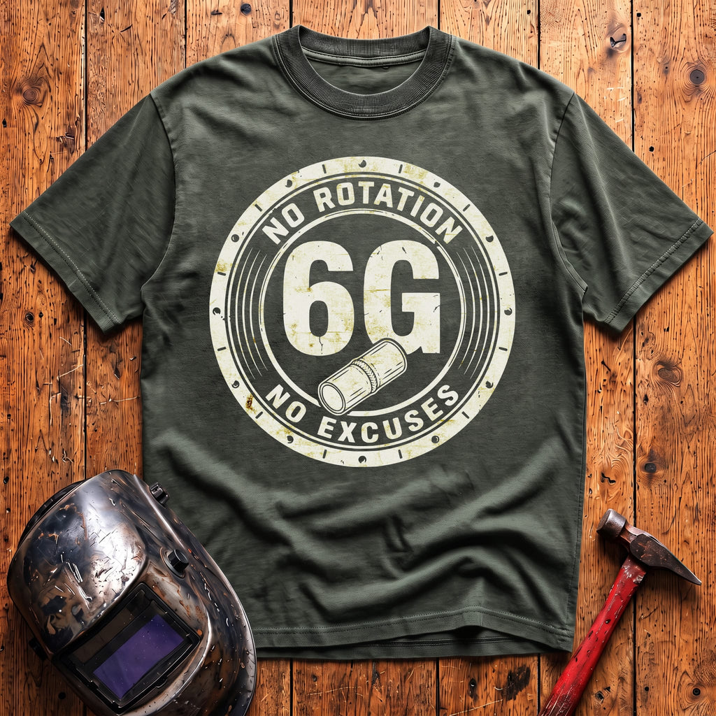6G NO Rotation NO Excuses T-shirt
