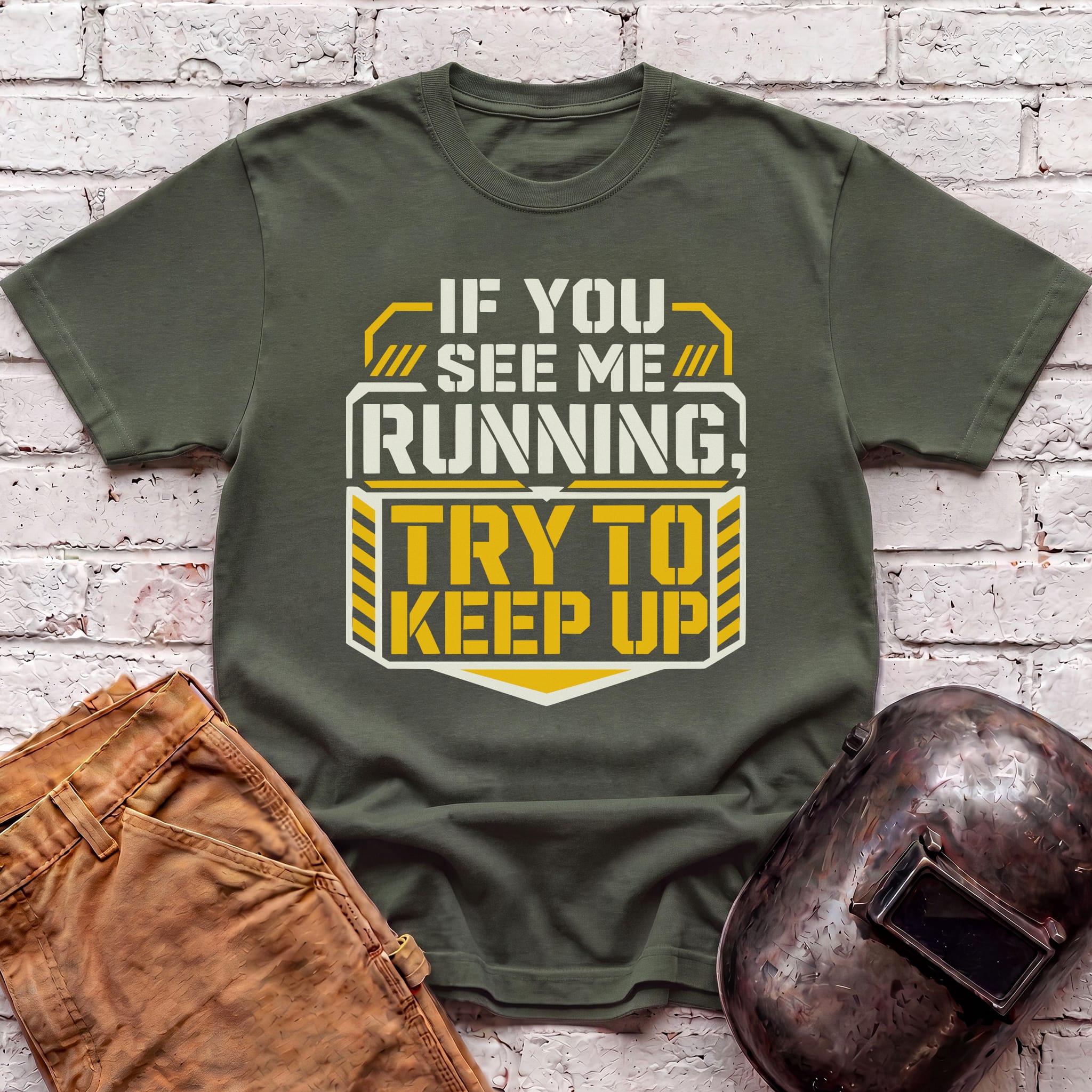 Try to keep up T-shirt
