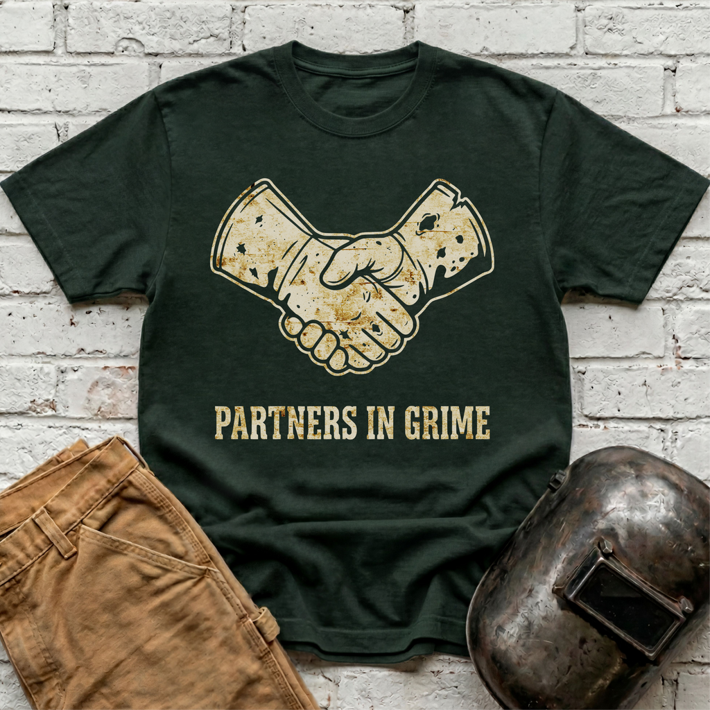 Handshake Partners in Grime T-shirt