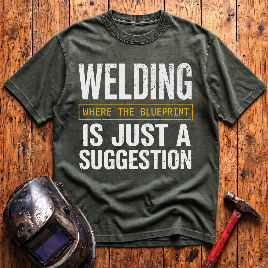 Blueprint Is Just a Suggestion T-shirt