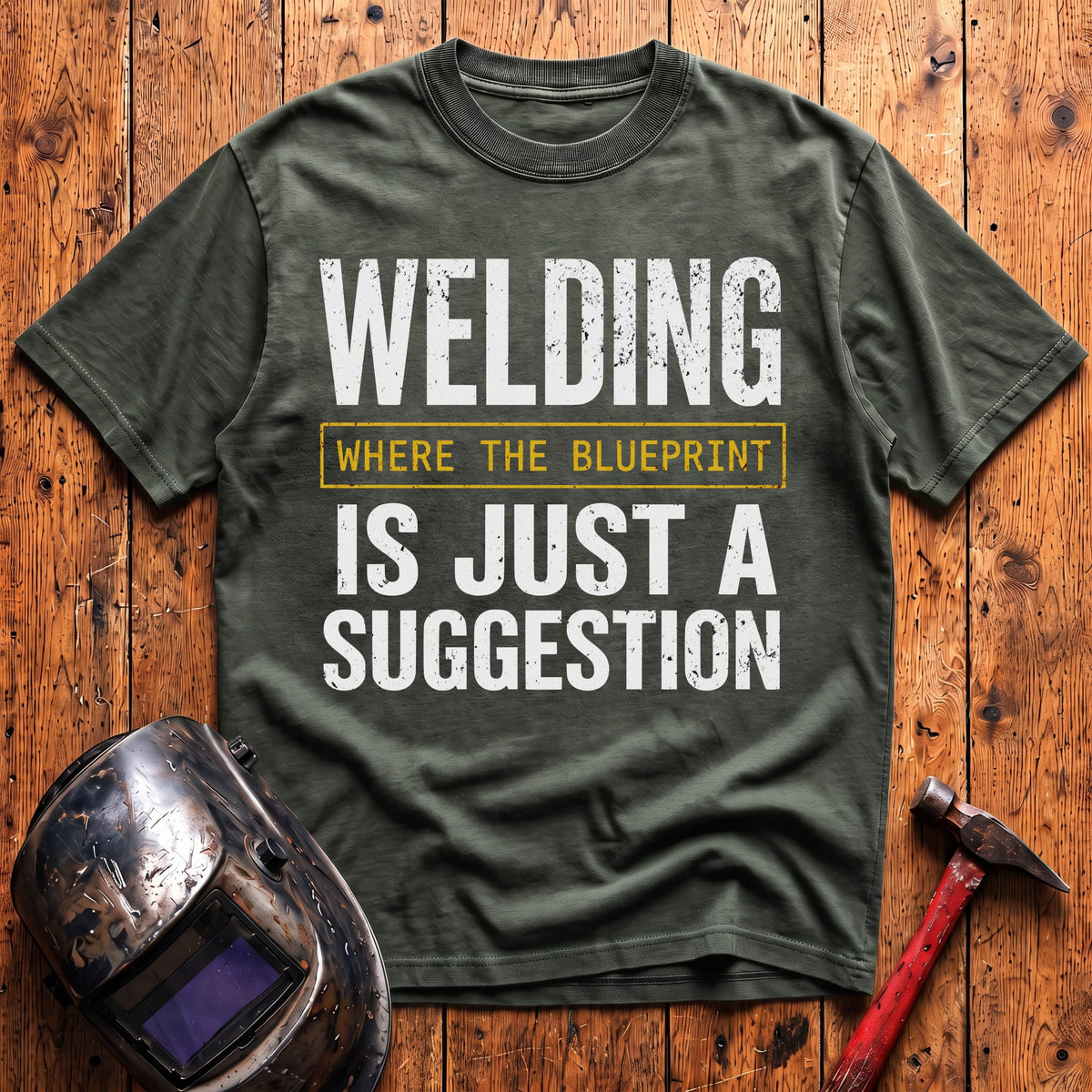 Blueprint Is Just a Suggestion T-shirt