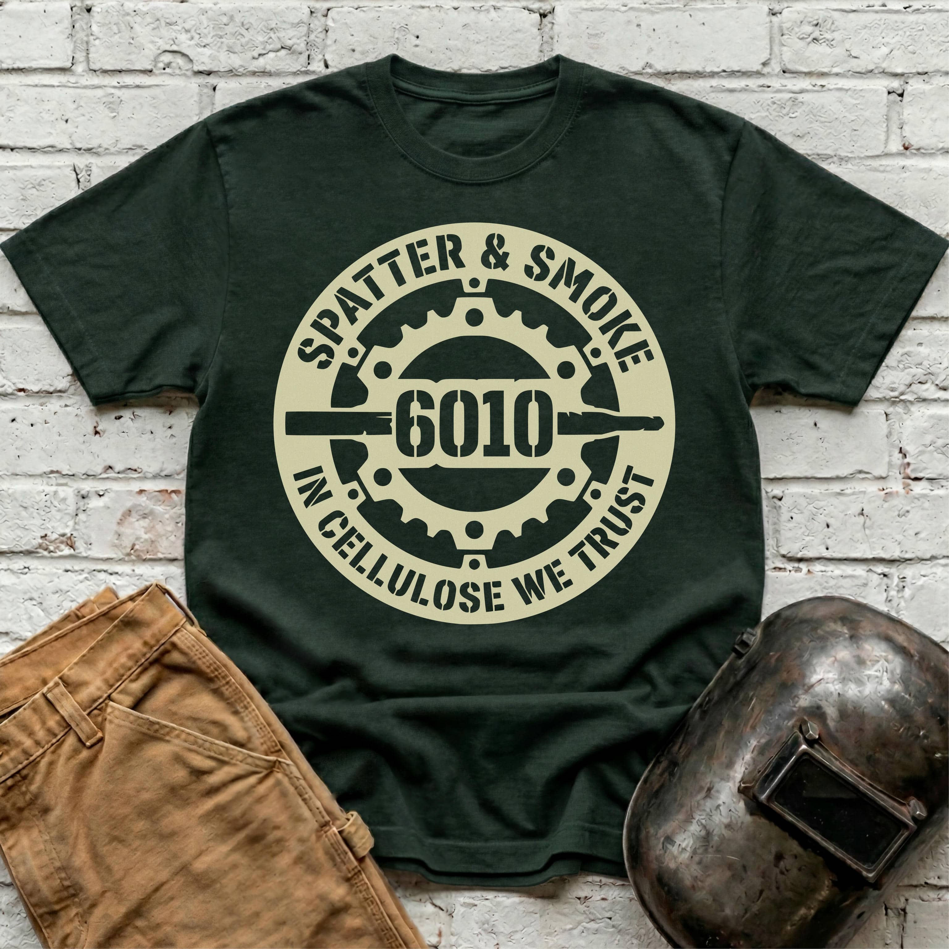 6010 Spatter & Smoke T-shirt
