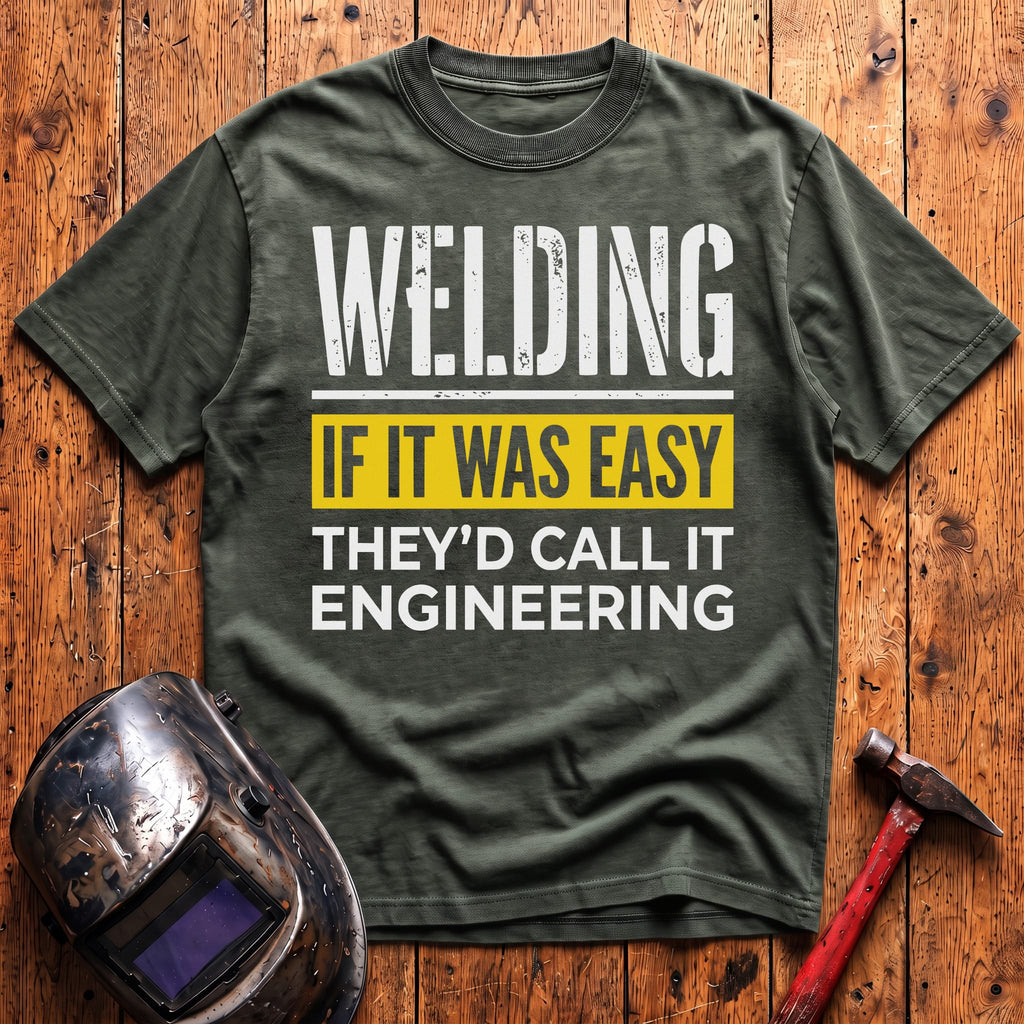 WELDING - If it was EASY... T-shirt