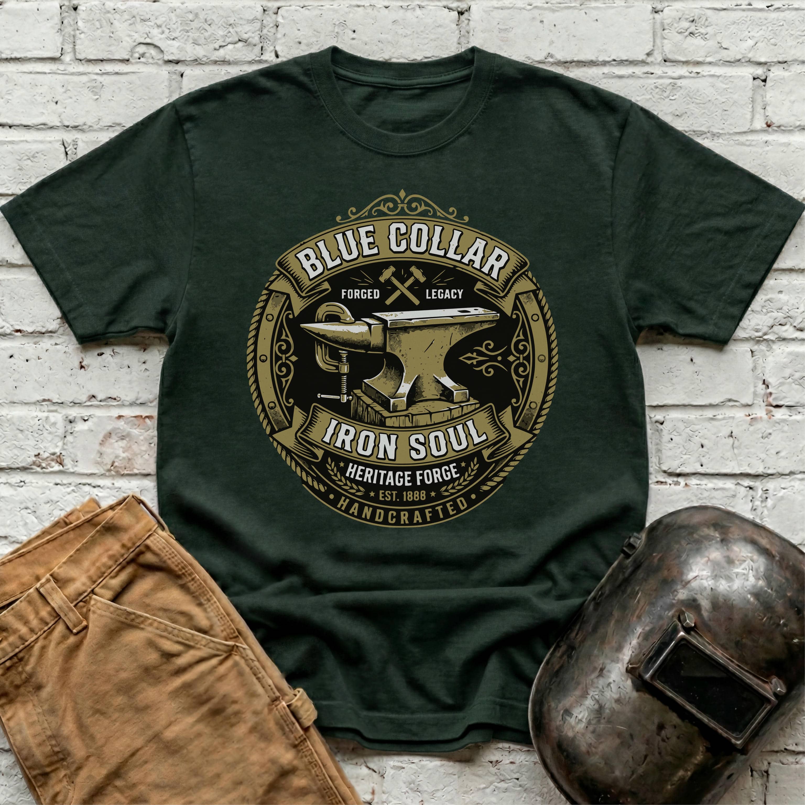 Blue Collar, Iron Soul T-shirt