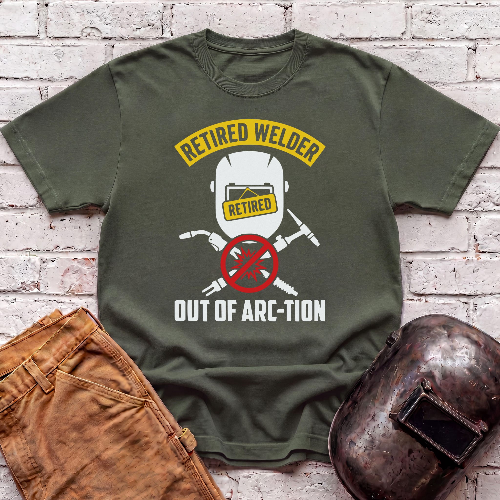 Retired Welder T-shirt