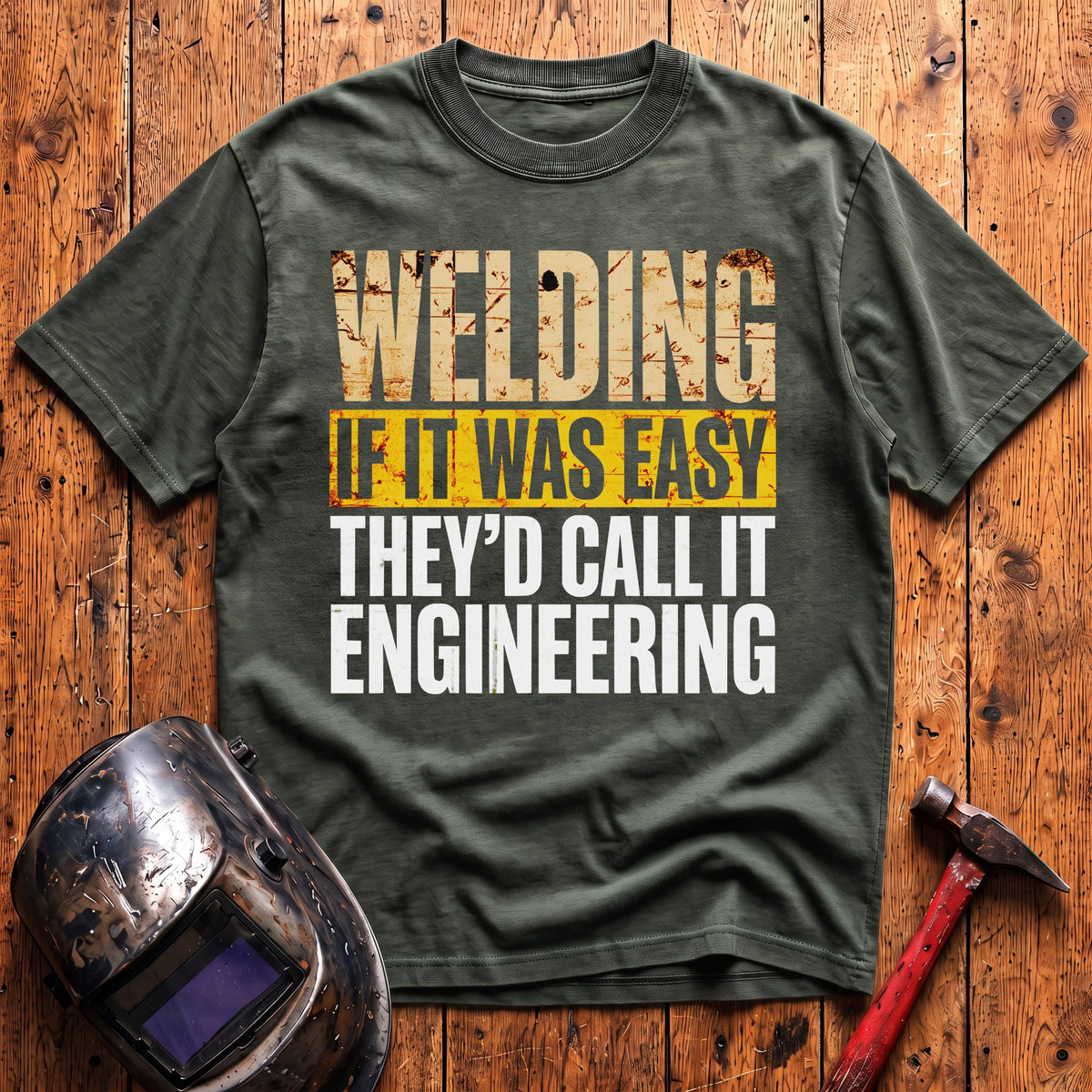 If WELDING was EASY T-shirt