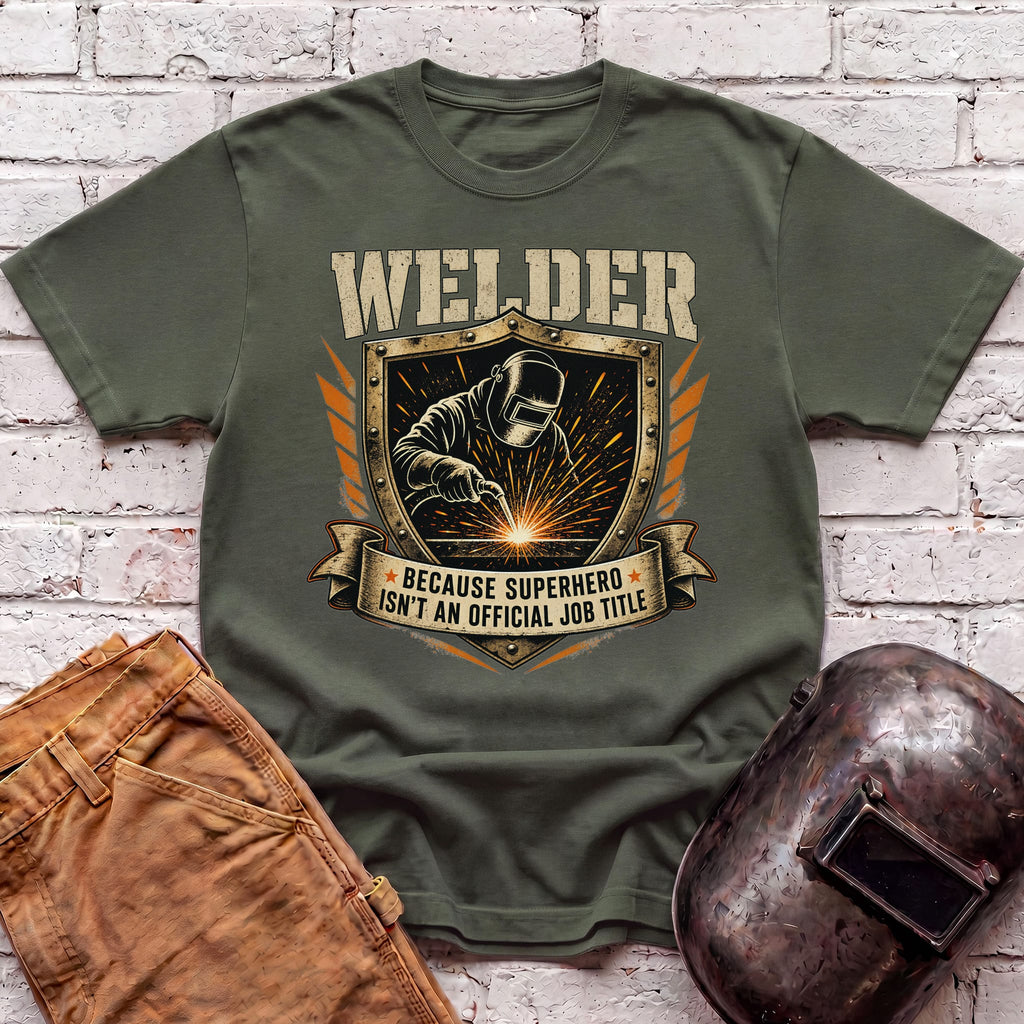 Superhero Welder T-shirt