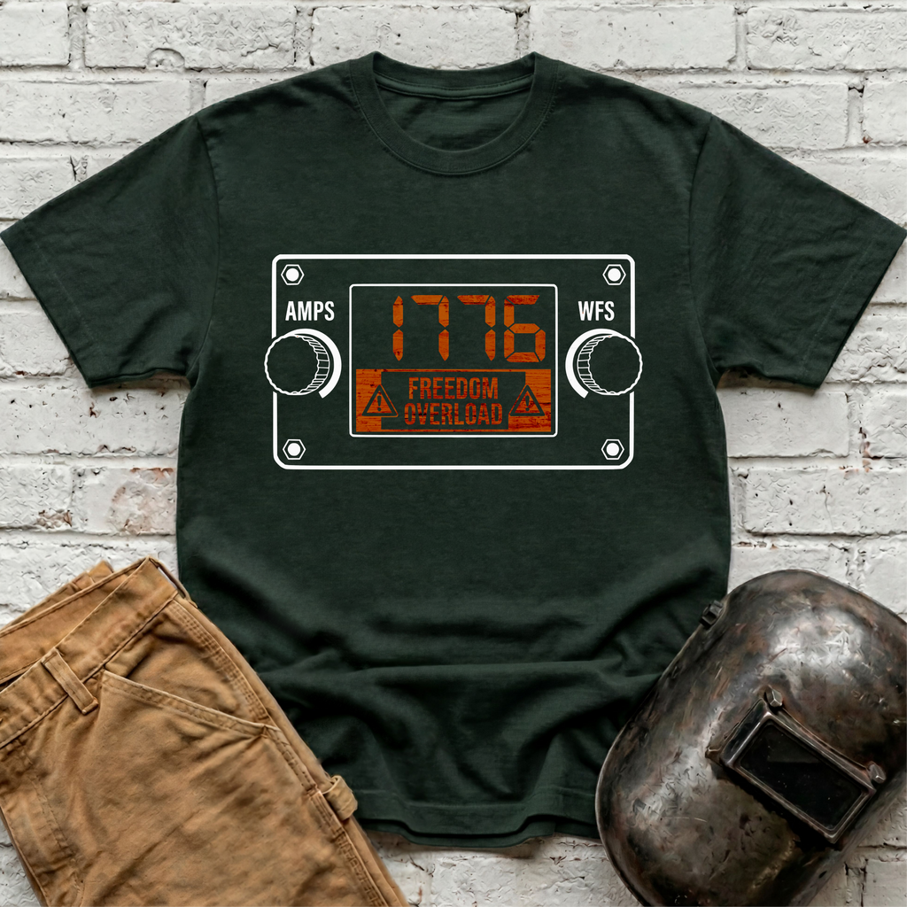 1776 FREEDOM OVERLOAD T-shirt