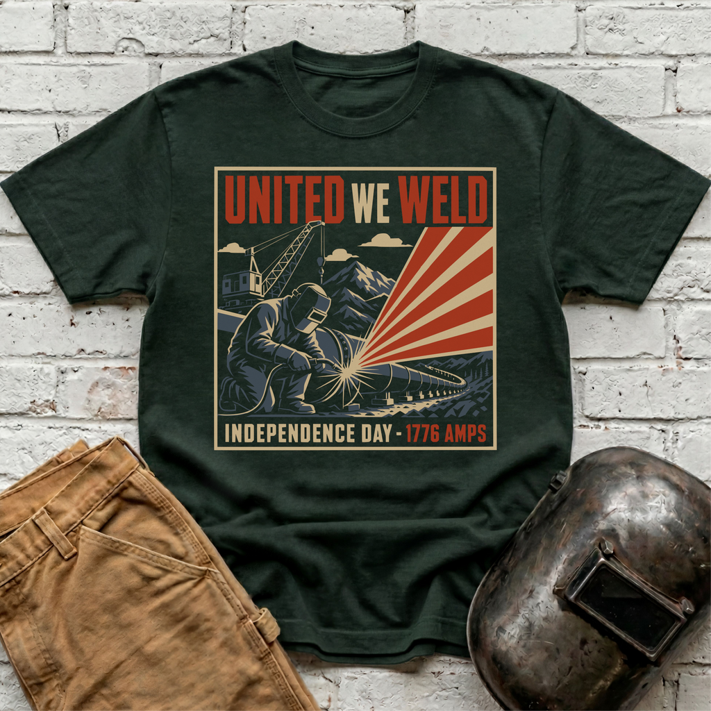 United We Weld Independence DayT-shirt
