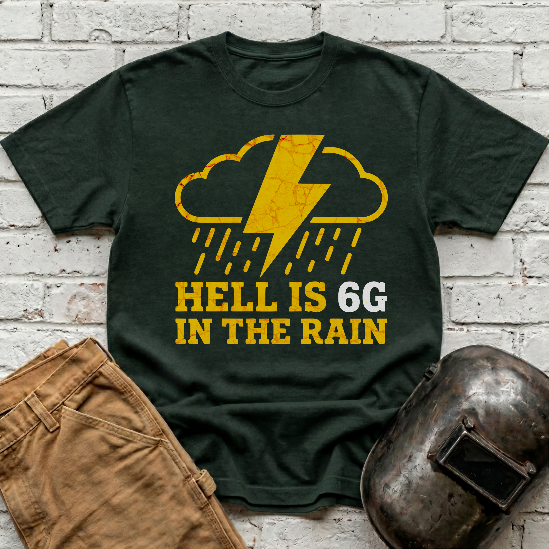 6G Hell in the Rain T-shirt