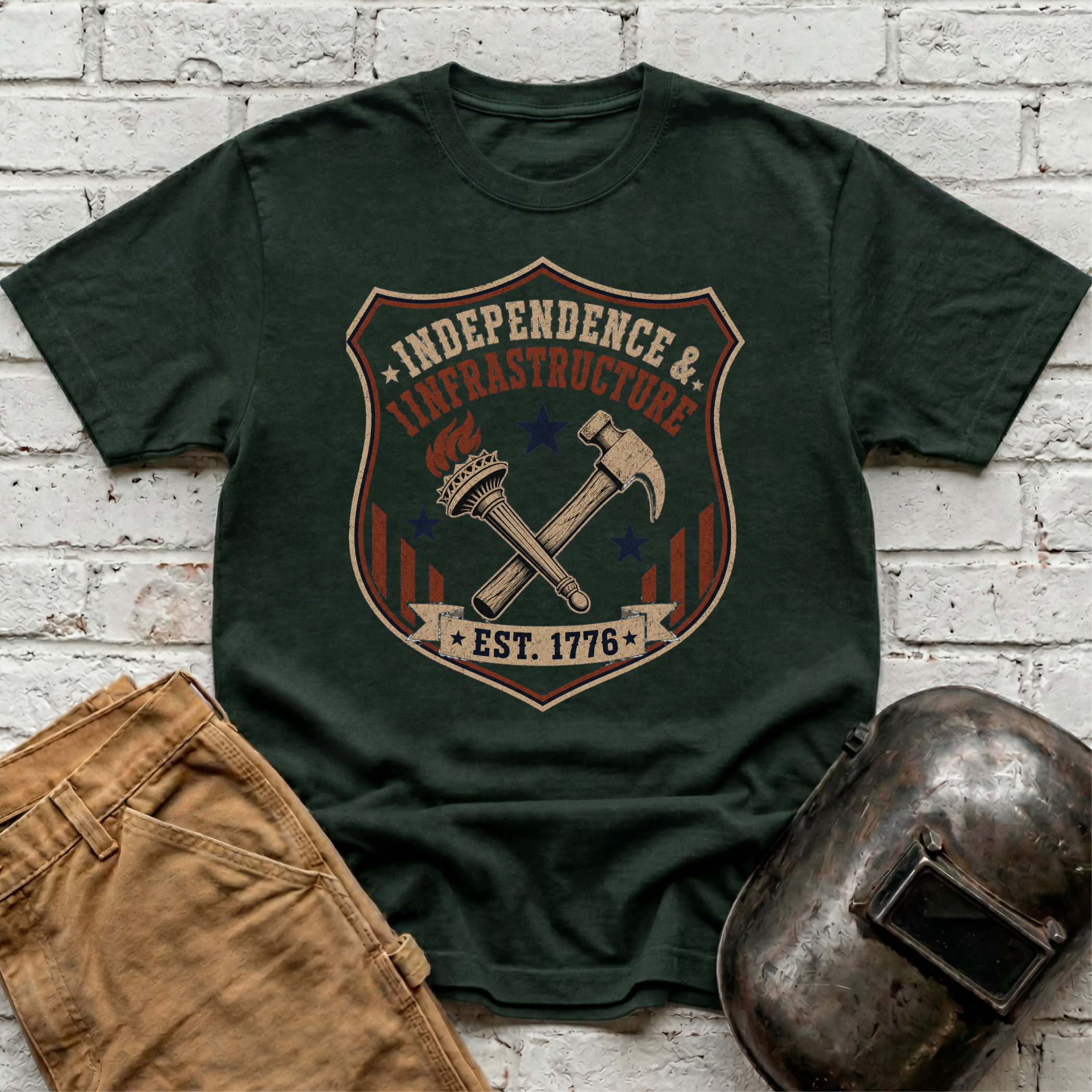 Independence & Infrastructure T-shirt