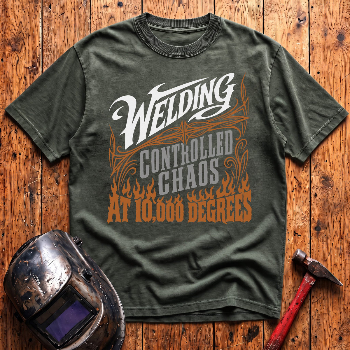 Welding - Controlled Chaos T-shirt