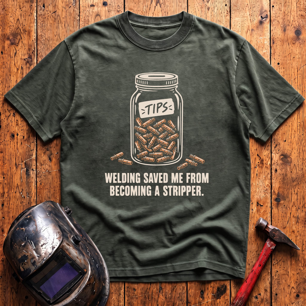 Welding Saved Me... T-Shirt
