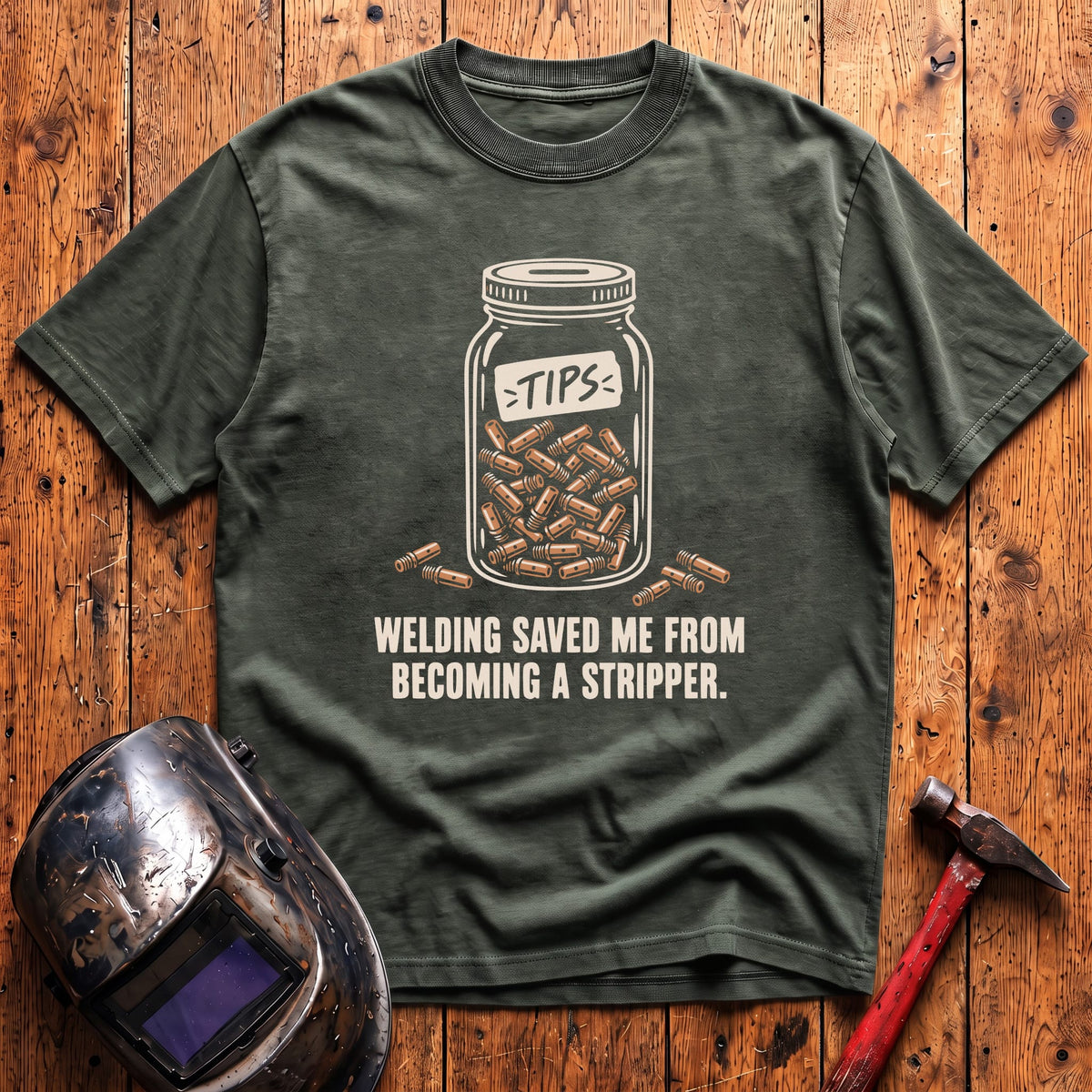 Welding Saved Me... T-Shirt