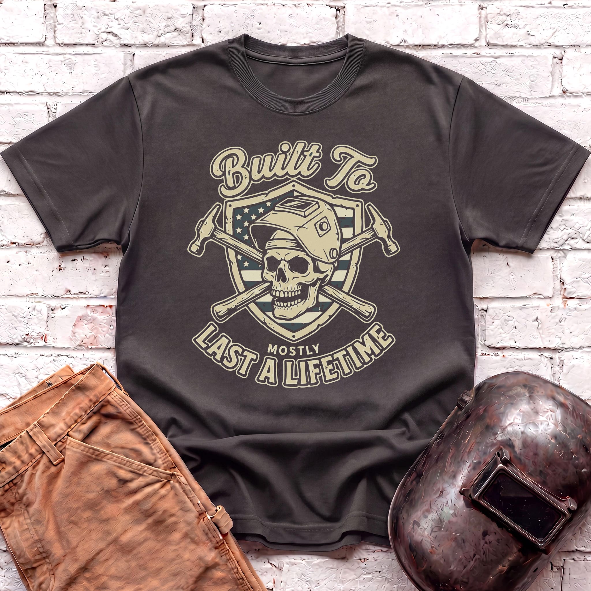 Built To Last a Lifetime (mostly) T-shirt