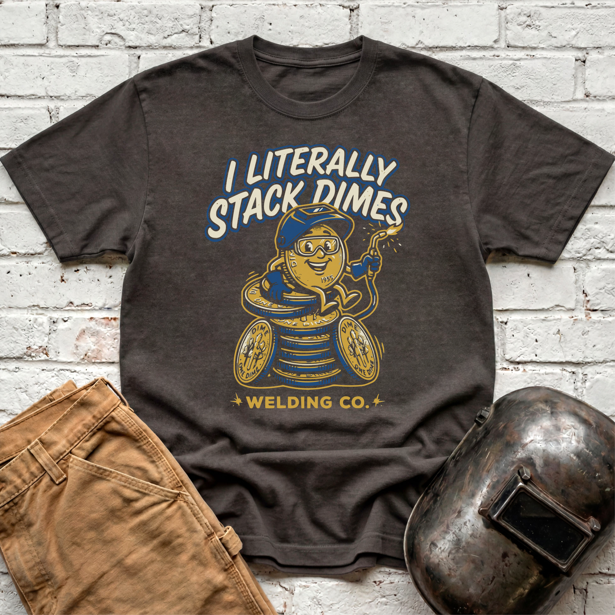 STACK DIMES Literally T-shirt