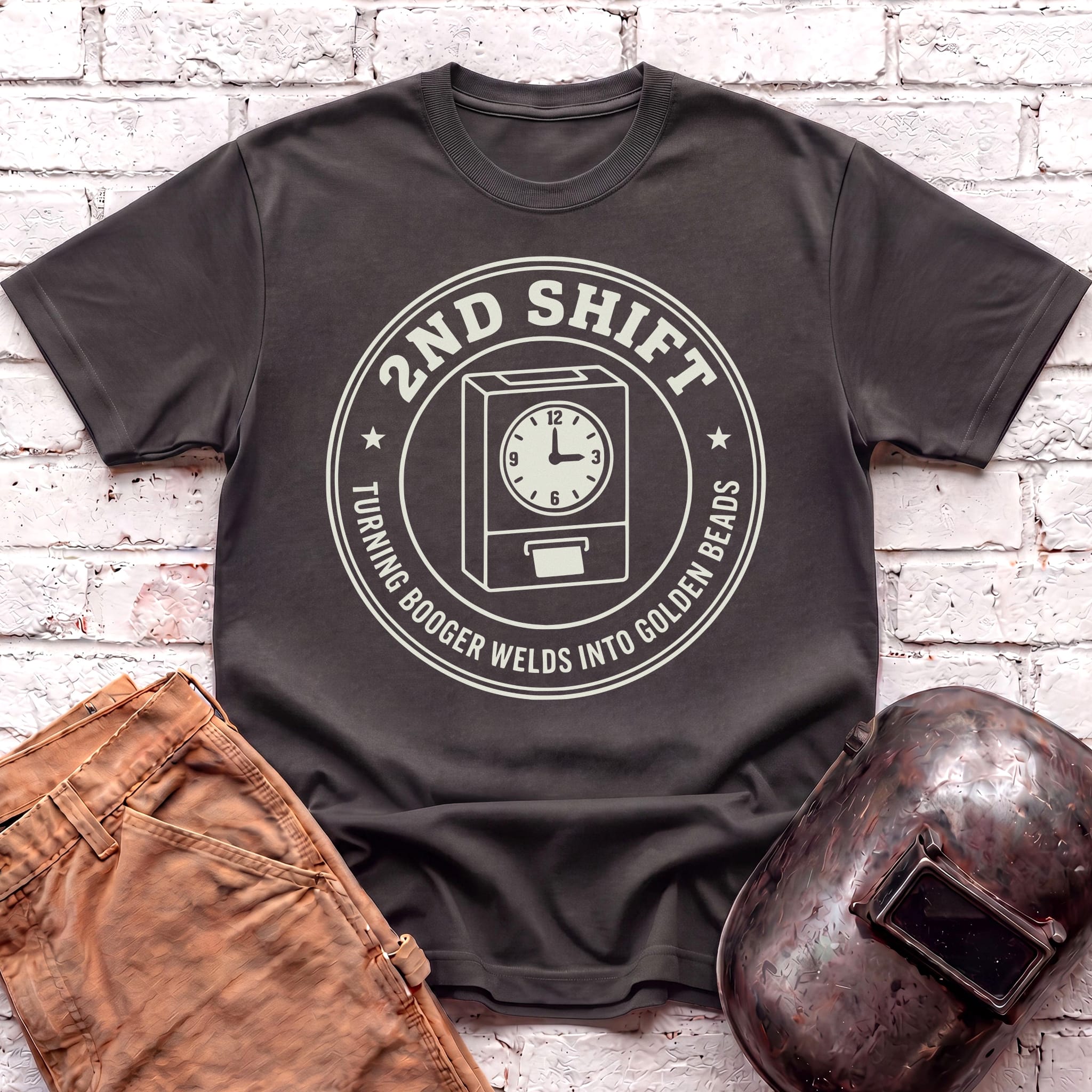 2nd shift clock T-shirt