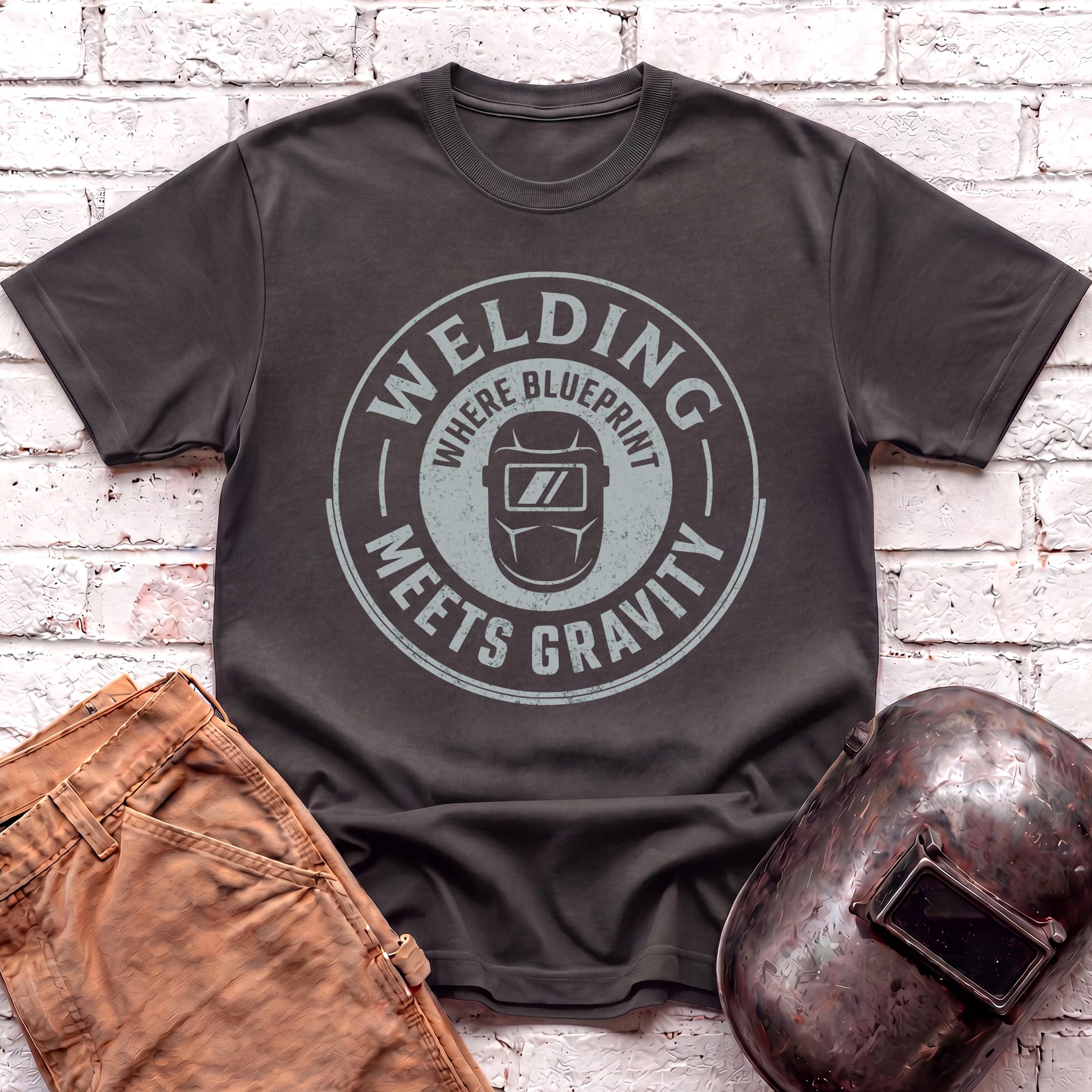 Where Blueprint Meets Gravity T-shirt
