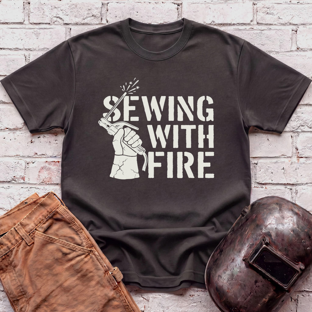 Sewing with Fire T-shirt