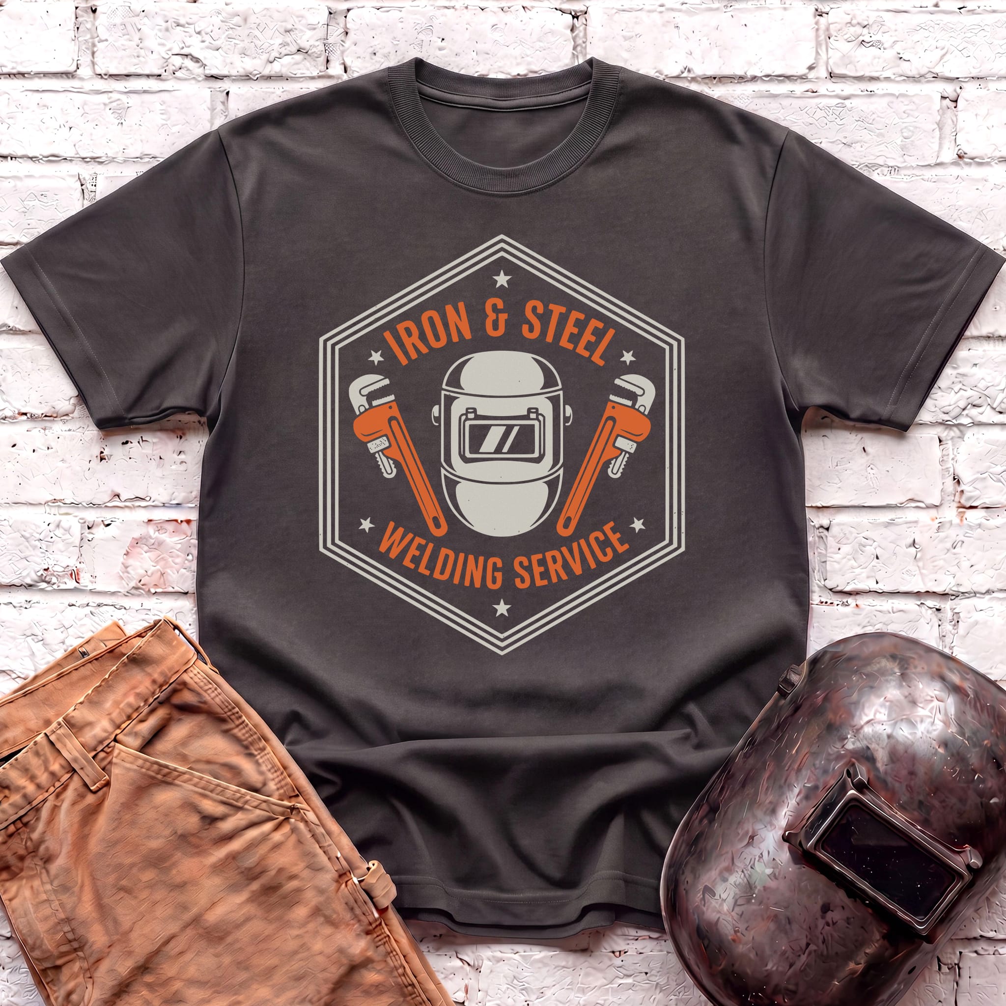 Iron&Steel Welding Service T-shirt