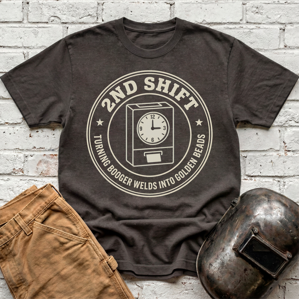 2nd shift clock T-shirt