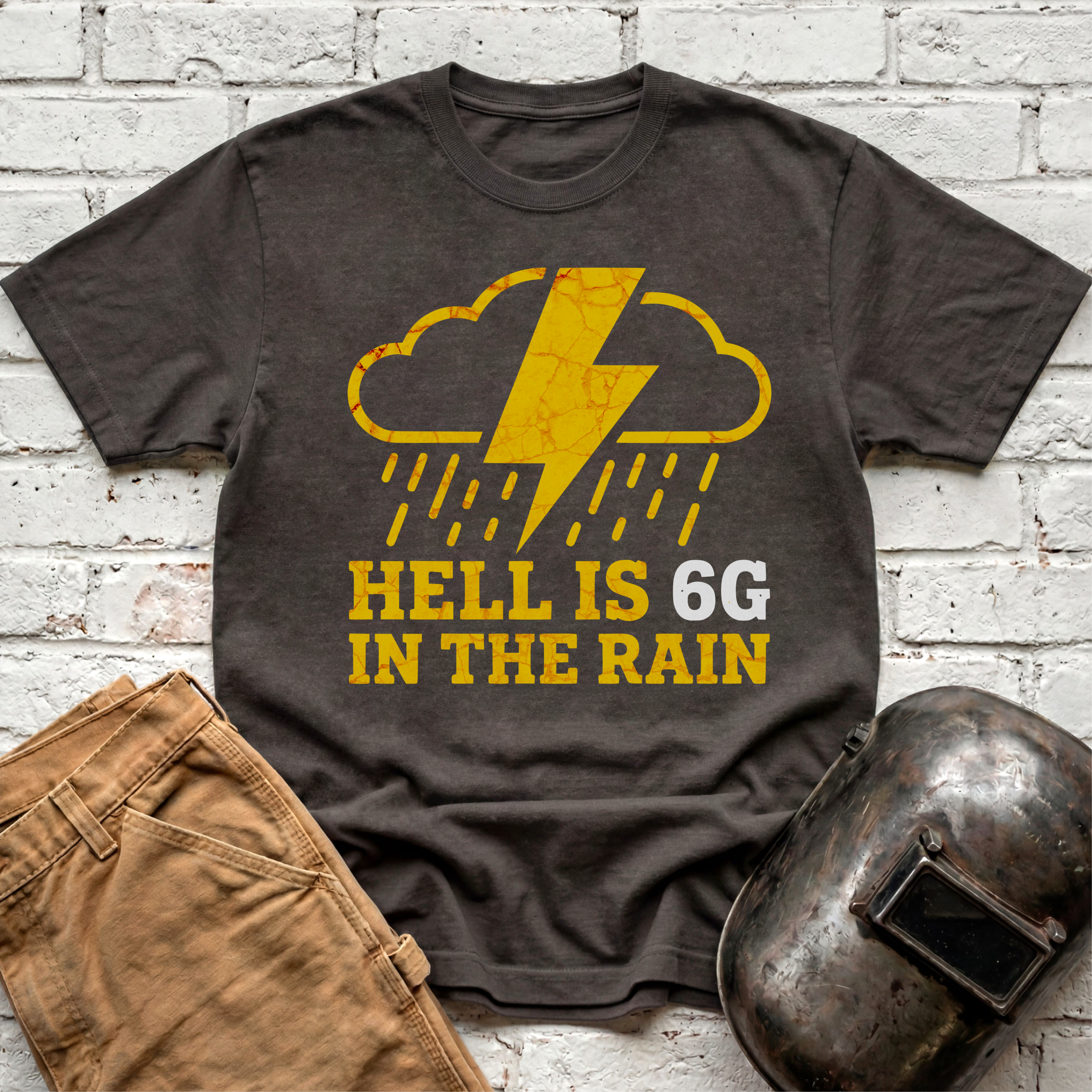 6G Hell in the Rain T-shirt