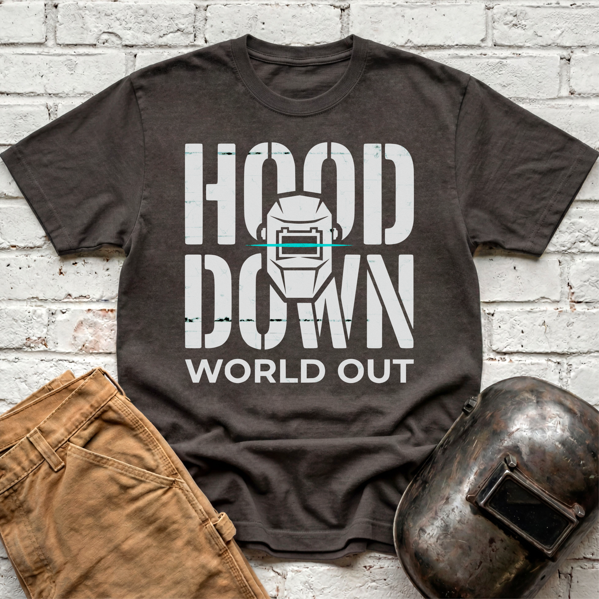HOOD DOWN World Out T-shirt