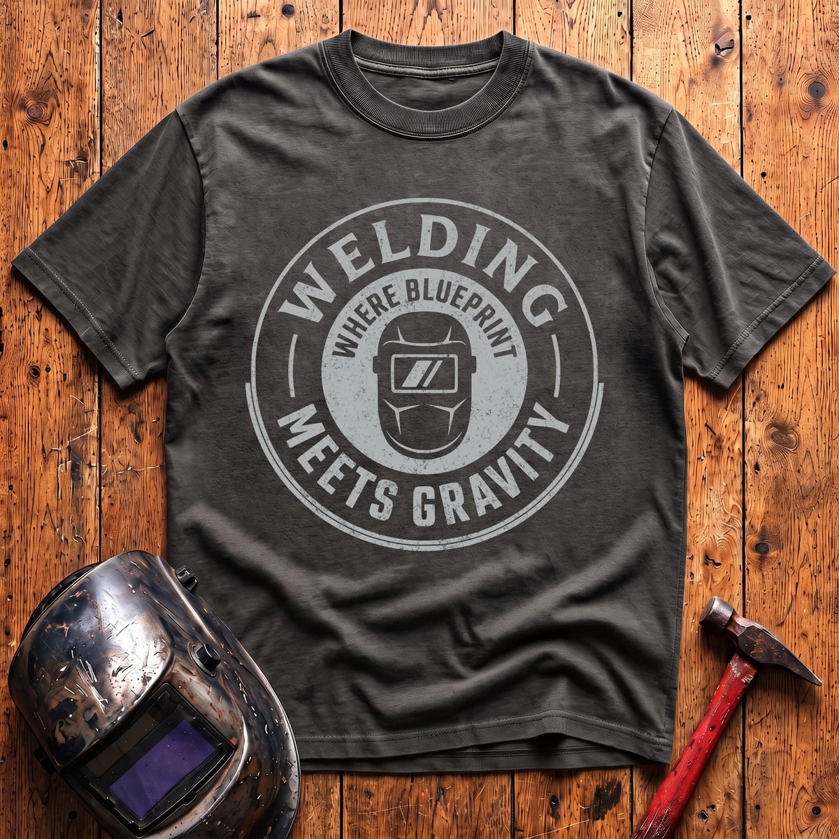 Where Blueprint Meets Gravity T-shirt