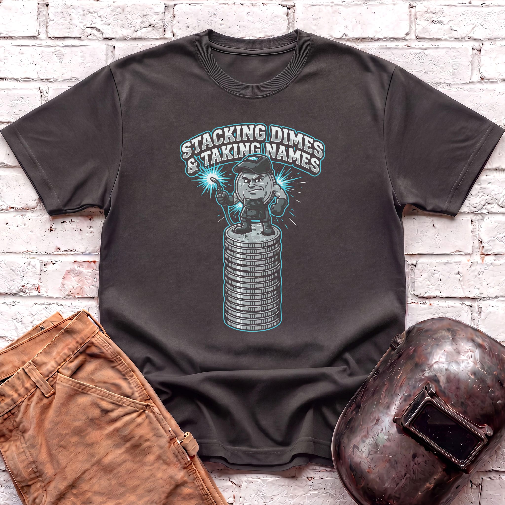 STACKING DIMES & Taking Names T-shirt
