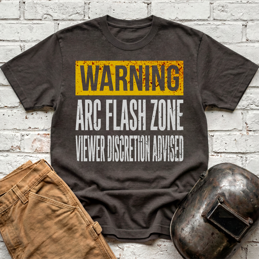 ARC FLASH Zone WARNING T-shirt