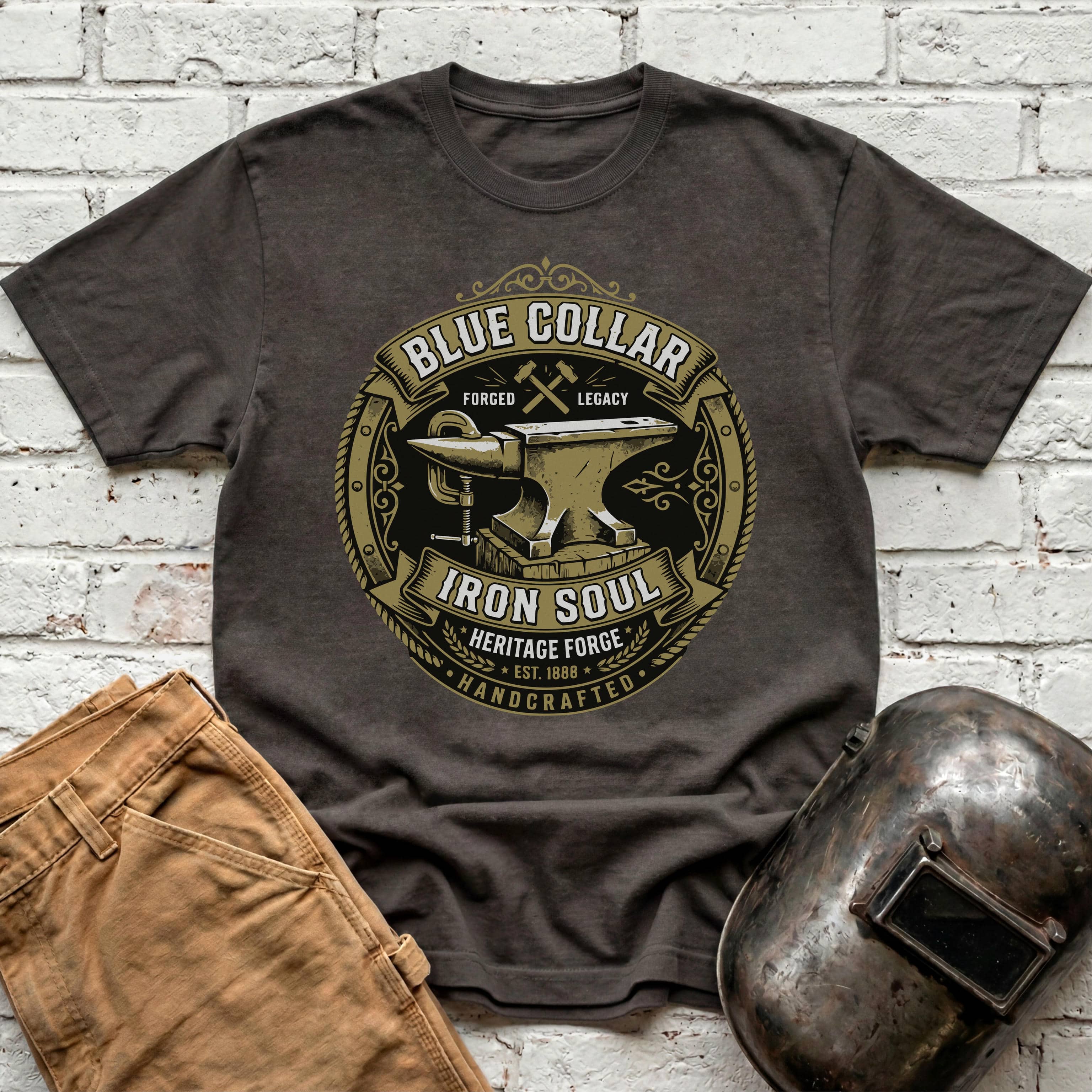 Blue Collar, Iron Soul T-shirt