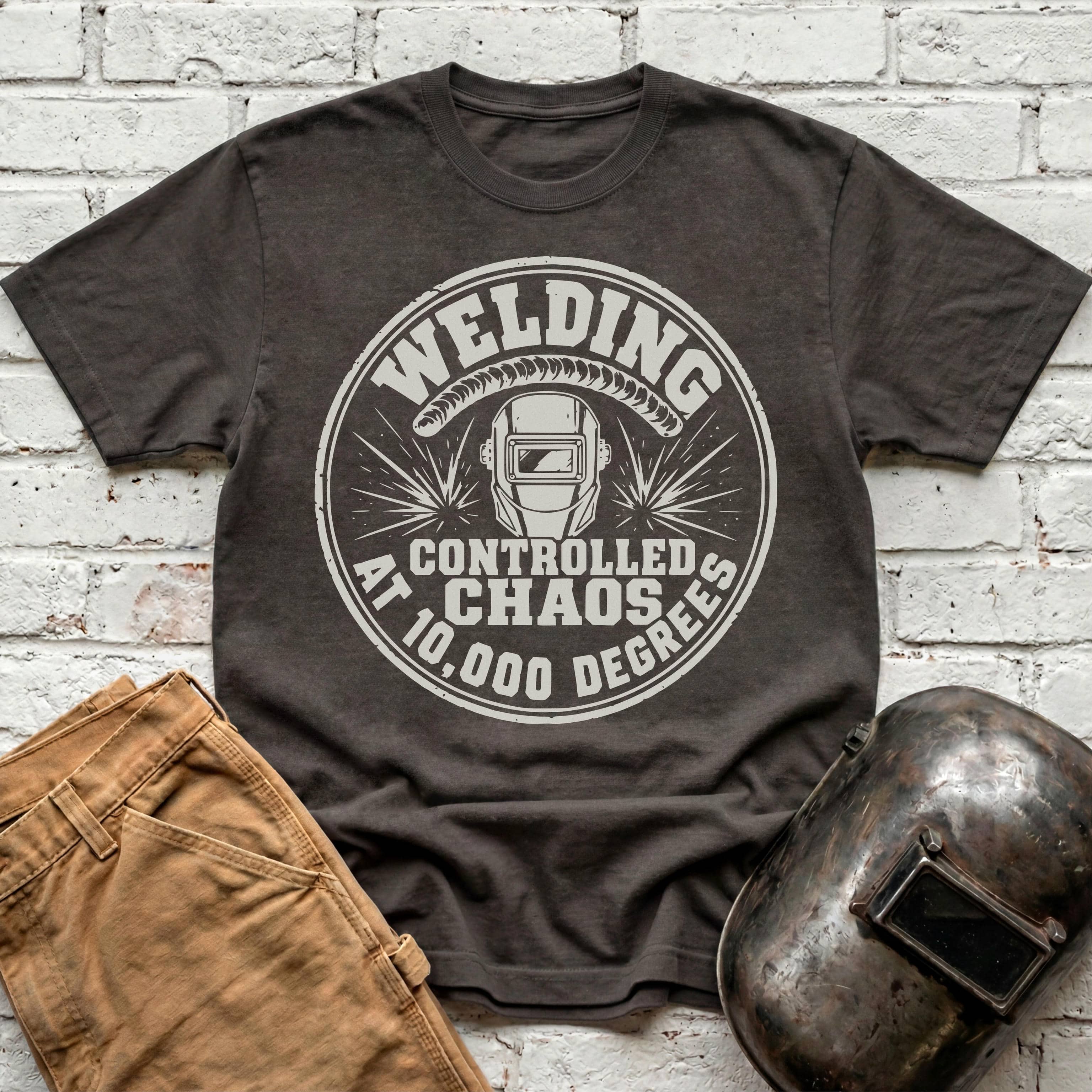 Controlled Chaos at 10'000 F T-shirt
