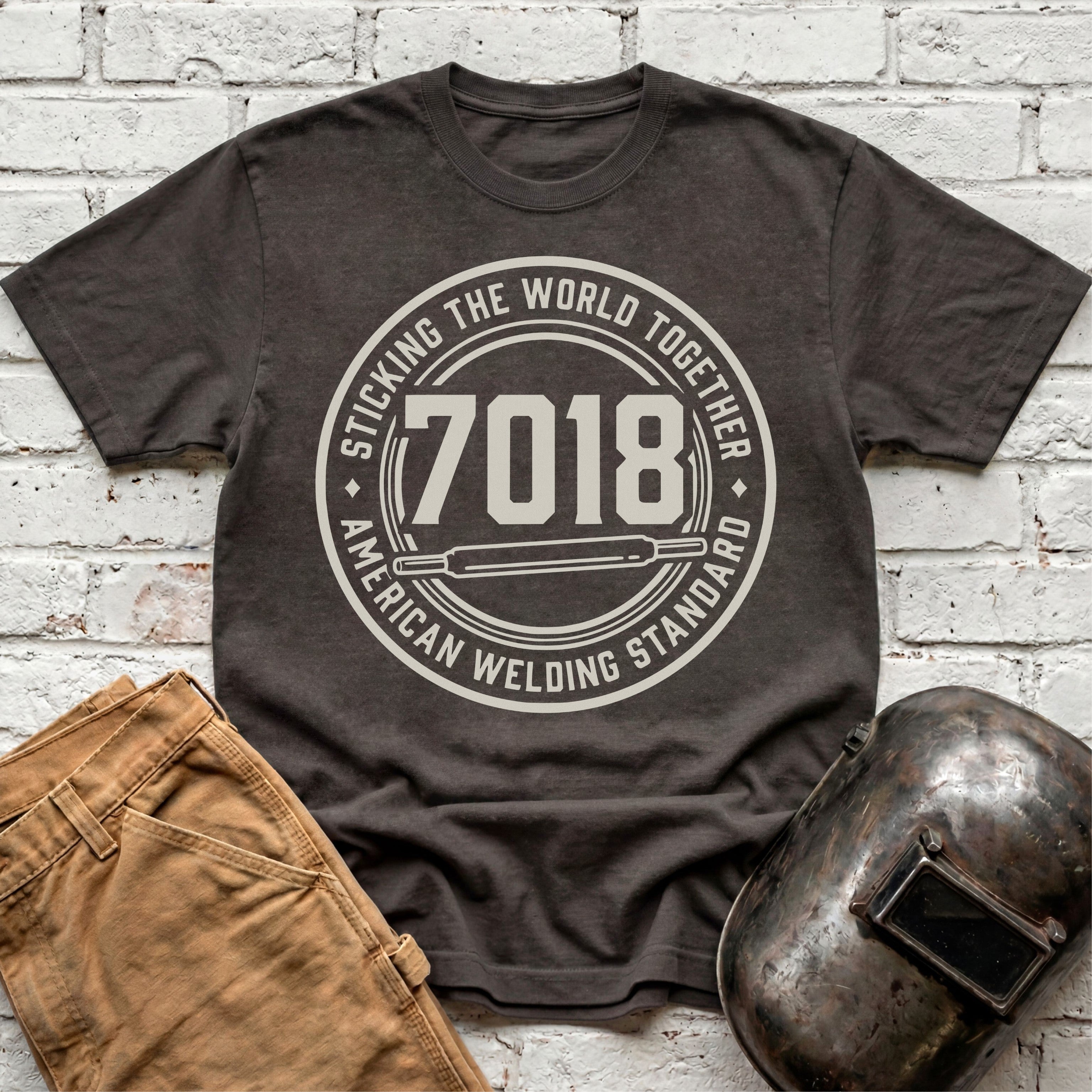 7018 Sticking The World Together T-shirt