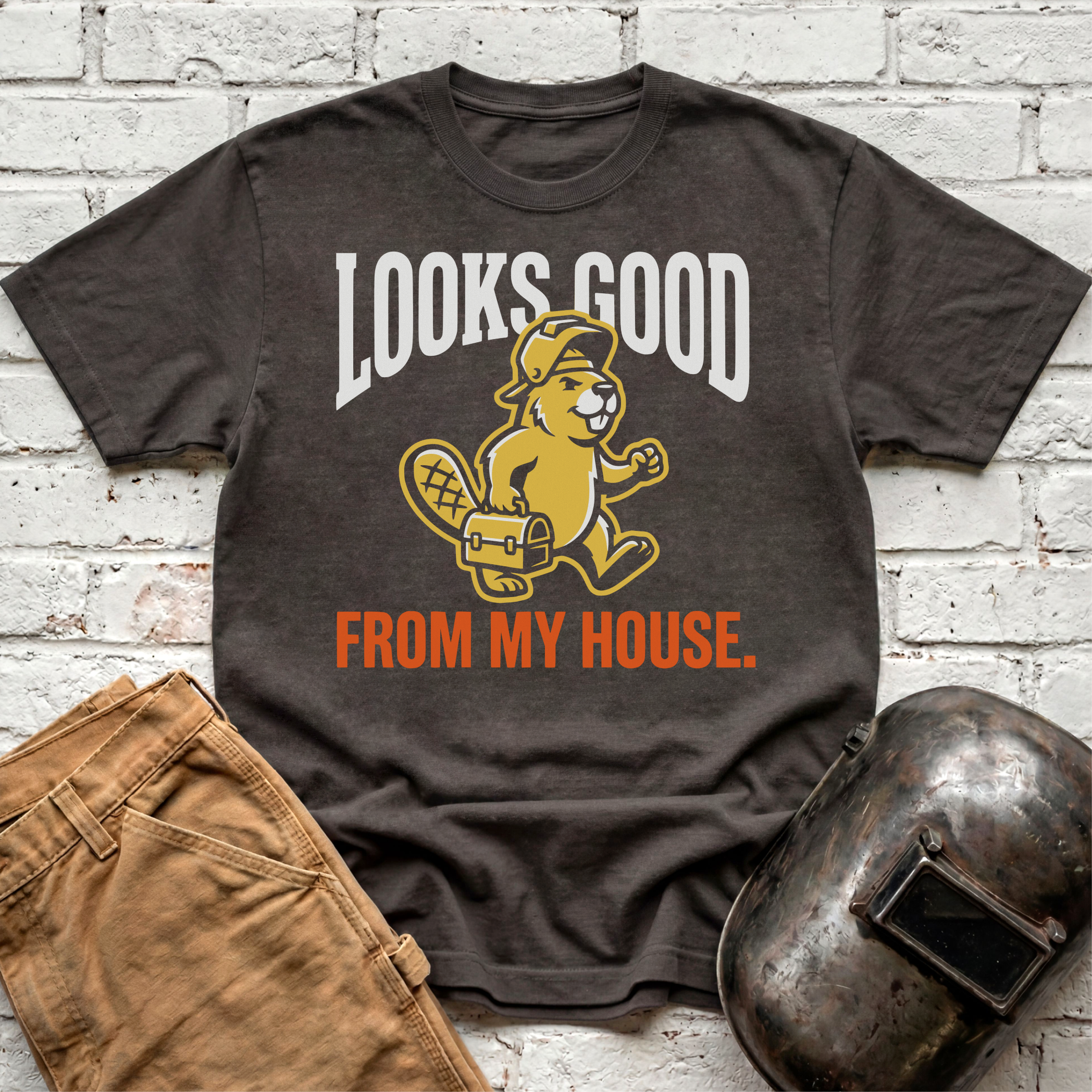 Looks GOOD from MY HOUSE Beaver T-shirt