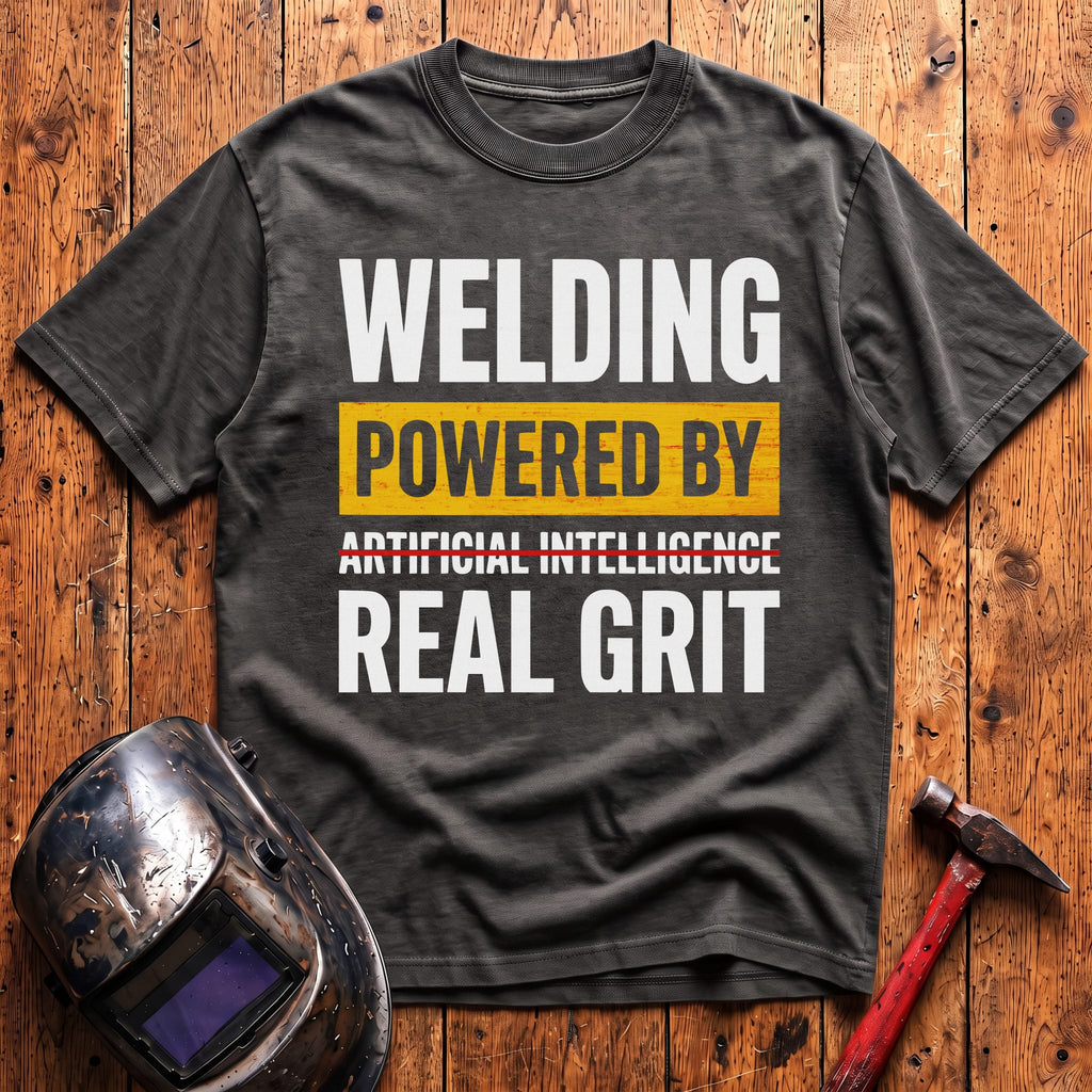 Welding Powered by Real Grit T-shirt